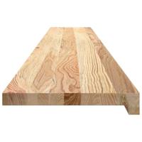Vensterbanken 2 st onbehandeld 160x30x2 cm massief eikenhout - thumbnail