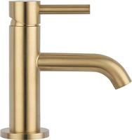 Ben Lavion fonteinkraan met greep geborsteld messing pvd - thumbnail