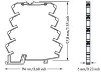 WAGO Optokoppelingsrelais 857-1494 Schakelspanning (max.): 60 V/DC 1 stuk(s) - thumbnail