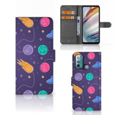Motorola Moto G60 | Wallet Case | met Pasjes | Space