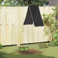 Konijnenkooi Zilver 100 x 100 x 210 cm Gegalvaniseerd staal - thumbnail