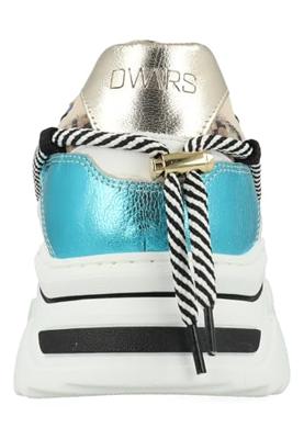 DWRS Jupiter Leopard J5554C-75-8353 Beige / Blauw-39 maat 39