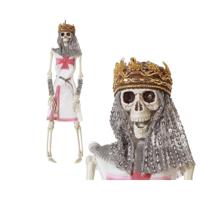 Halloween Decoraties Middeleeuwse Koning Skelet 40 cm - thumbnail