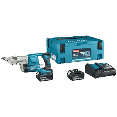 Makita DJS130RTJ Accu Plaatschaar 18V 5.0Ah in Mbox Makita DJS130RTJ Accu Plaatschaar 18V 5.0Ah in Mbox