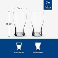 VILLEROY & BOCH - Purismo Beer - Bierglas 0,62l 16cm s/2 - thumbnail