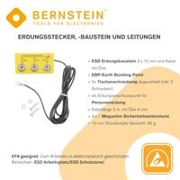 Bernstein Tools for Electronics ESD-aardingsstekker Haaks - thumbnail