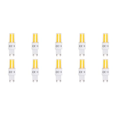 LED Lamp 10 Pack - Aigi - G9 Fitting - 3.8W - Warm Wit 3000K | Vervangt 40W