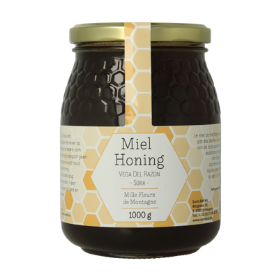 Soria Natural Berghoning miel aromatica 1 Kilogram Soria Natural Berghoning miel aromatica 1 Kilogram