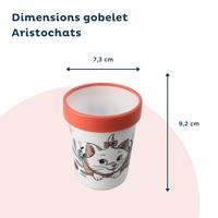 THERMOBABY ARISTOCHAT 3-delige maaltijdset: bord, kom en beker - thumbnail