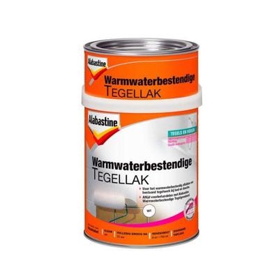 Ww.best tegellak wit 750 ml Alabastine - Alabastine