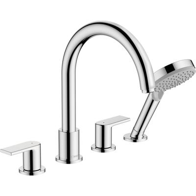 Hansgrohe Badrandmengkraan Vernis Shape 4-Gats Chroom