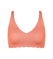 Zero feel Soft Bra Bliss - Naadloze BH top - Kanten bralette met brede bandjes - thumbnail
