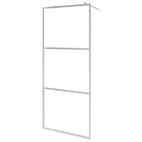 Inloopdouchewand halfmat 100x195 cm ESG-glas - thumbnail