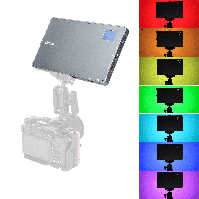 Ulanzi VL276 Premium RGB videolamp XL - met ingebouwde powerbank