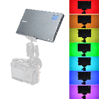 Ulanzi VL276 Premium RGB videolamp XL - met ingebouwde powerbank - thumbnail