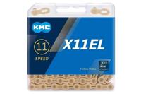 KMC Ketting 11 speed x11el 118 schakels - ti-n gold - thumbnail