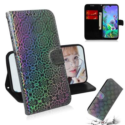 Voor Google pixel 3A XL effen kleur kleurrijke magnetische Buckle horizontale Flip PU lederen draagtas met houder & kaartsleuven & portemonnee & Lanya