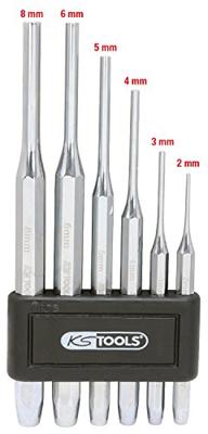 KS Tools 156.0150 Splentendriverset, hoogglans verchroomd, 6-delig