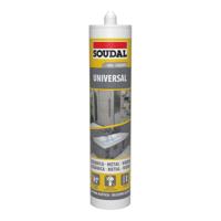Siliconen Soudal 115927 Universeel Grijs 280 ml - thumbnail