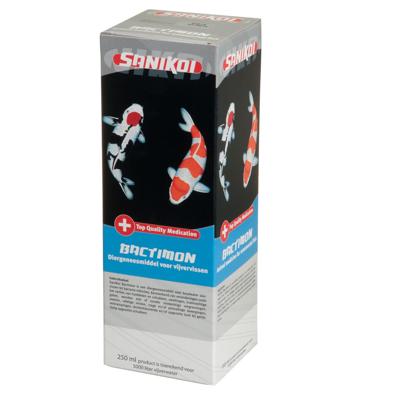 Sanikoi Bactimon 250ml - Effectieve Behandeling voor Bacteriële Infecties bij Koudwater Siervissen