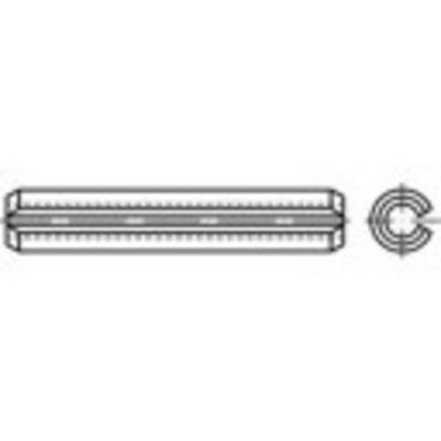TOOLCRAFT TO-5439639 Spanstiften Verenstaal Galvanisch verzinkt 100 stuk(s)