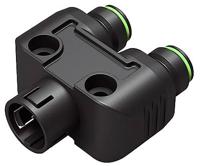 binder 79 9180 000 05 Miniatuur-rondconnector Adapter, Y-vorm Totaal aantal polen: 5 1 stuk(s) - thumbnail