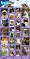 Totum Stickervel katten - thumbnail