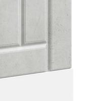 Vaatwaspaneel Lucca bewerkt hout betongrijs - thumbnail