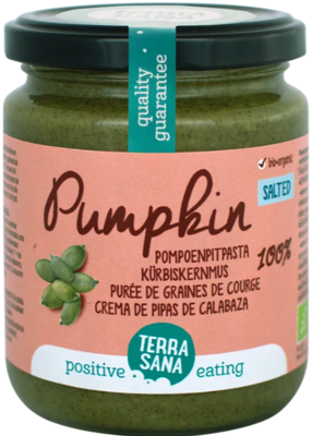 Pompoenpitpasta met himalayazout bio 250 Gram