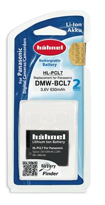 Hähnel HL-PCL7 Camera-accu Vervangt originele accu DMW-BCL7E 3.6 V 630 mAh Hähnel HL-PCL7 Camera-accu Vervangt originele accu DMW-BCL7E 3.6 V 630 mAh