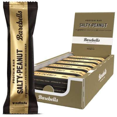 Barebells reep Original Salty Peanut, 55 g, pak van 12 stuks
