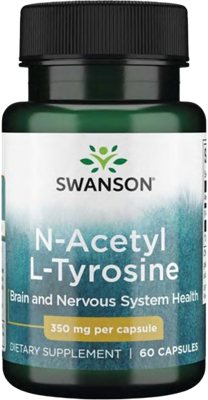 N-acetyl L-tyrosine 350mg | Swanson | 60ct