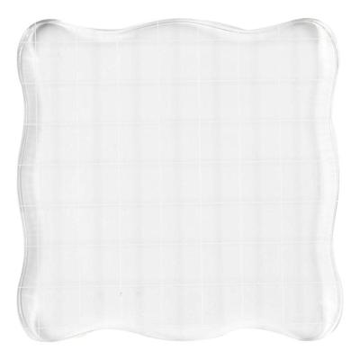 Viva Decor Stempelblok, afm 10x10 cm, dikte 1 cm, 1 stuk