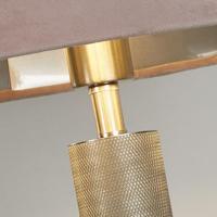 Searchlight Gouden tafellampLondon met roze kap - EU65721PI - thumbnail