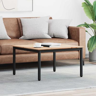 Salontafel Naturel 80 x 80 x 45 cm Massief grenenhout