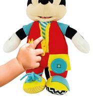 Clementoni baby disney mickey mouse knuffel - thumbnail