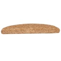 Trapmatten 10 st 65x21x4 cm Beige Halfrond Groot - thumbnail