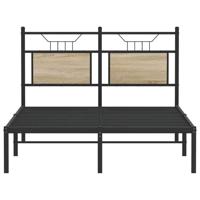 Bedframe zonder matras hout sonoma eikenkleurig 120x190 cm - thumbnail