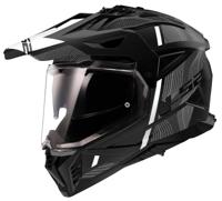 LS2 endurohelm "mx702 pioneer ii hill". helmet mx702 pion.ii hill xl bl./whte matt - thumbnail