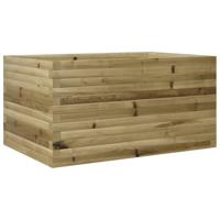 VidaXL Plantenbak 90x60x45,5 cm geïmpregneerd grenenhout - thumbnail