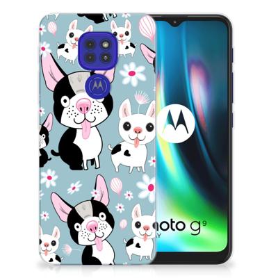 Motorola Moto G9 Play | E7 Plus | TPU Hoesje | Hondjes