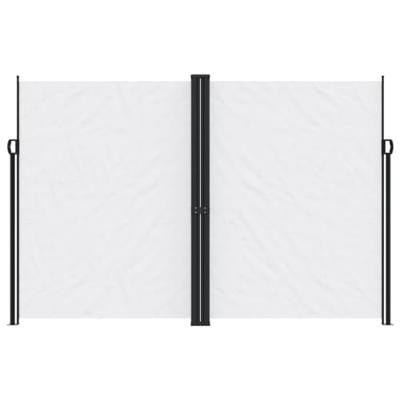 VidaXL Windscherm uittrekbaar 220x1000 cm wit