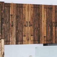 Keukenkast Kalmar Oudhout 80 x 31 x 100 cm Bewerkt hout - thumbnail