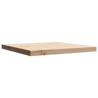 Tafelblad vierkant 40x40x2,5 cm massief grenenhout - thumbnail
