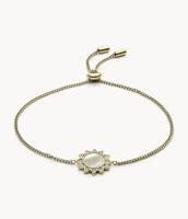 Fossil armband Vintage Motifs F03424710 goudkleur - thumbnail