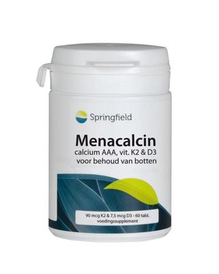 Springfield Menacalcin vitamine K2 60 Tabletten Springfield Menacalcin vitamine K2 60 Tabletten