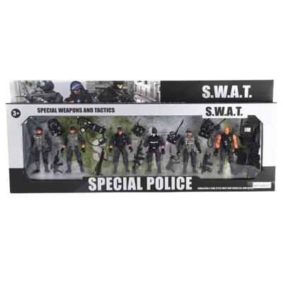 Politie Figuren Set 6 Stuks Politie Figuren Set 6 Stuks