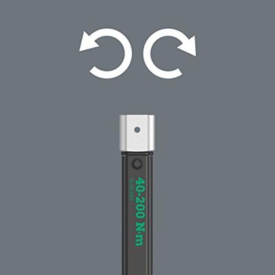 Wera Click-Torque X 4 draaimomentsleutel voor insteekgereedschappen, 14 x 18 mm, 40 - 200 Nm - 1 stuk(s) - 05075654001 - thumbnail
