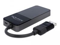 Delock 87737 DisplayPort 1.4-splitter 1 x DisplayPort naar 3 x DisplayPort MST - thumbnail