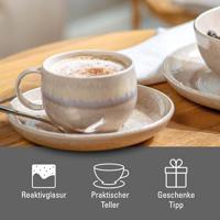 LIKE BY VILLEROY & BOCH - Perlemor Sand - Schotel voor espressokop - thumbnail